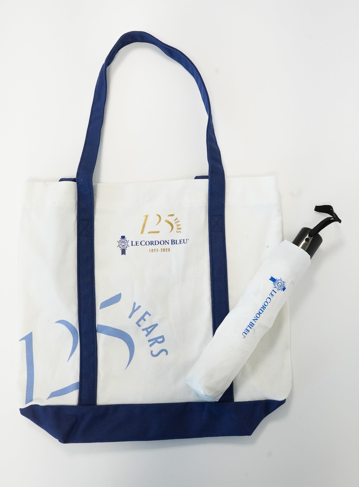 Travel Gift Set - Umbrella & Blue Tote