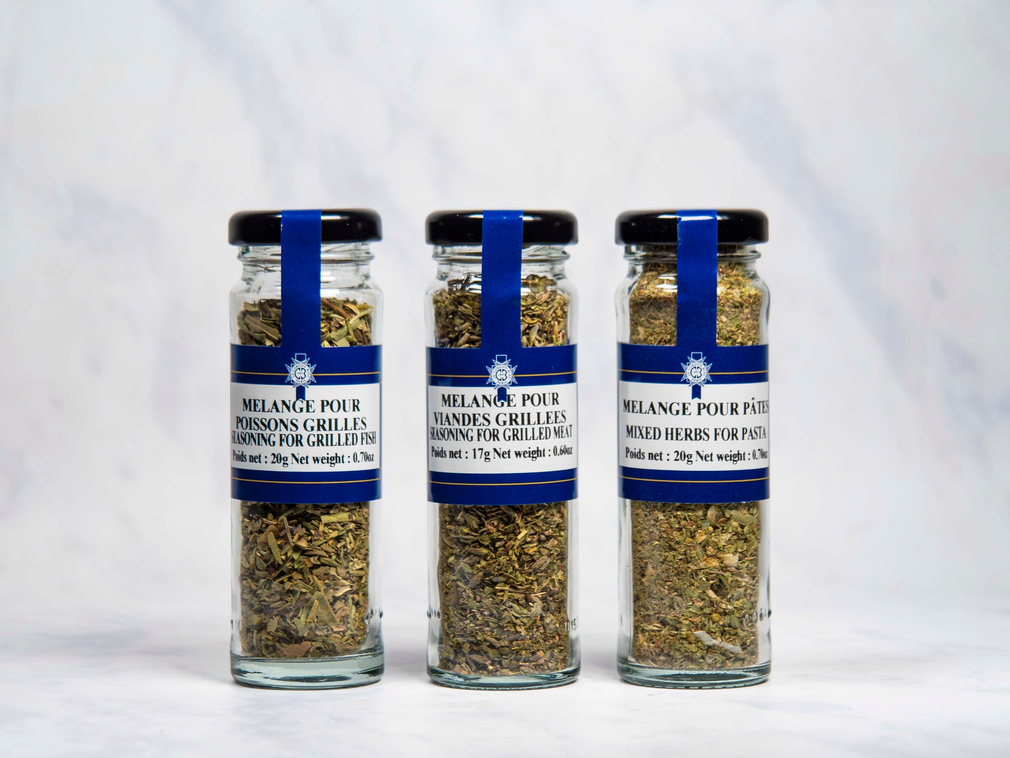Set of Mixed herbs grilled meat 17g+mixed herbs grilled fish 20g+mixed herbs for pasta 20g