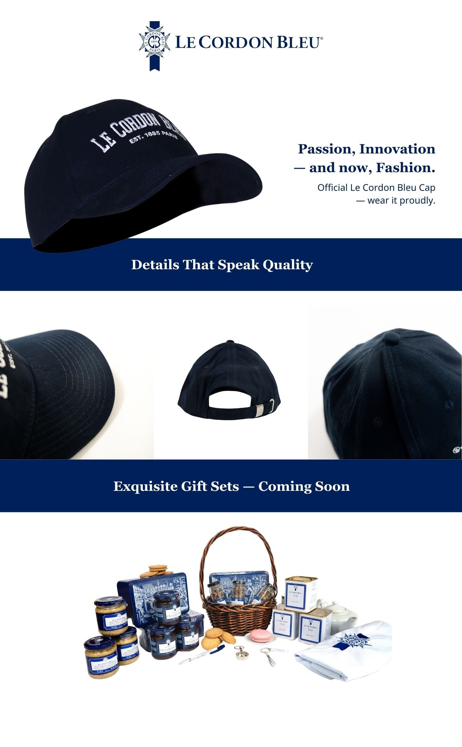 Le Cordon Bleu Cap – La Boutique Le Cordon Bleu